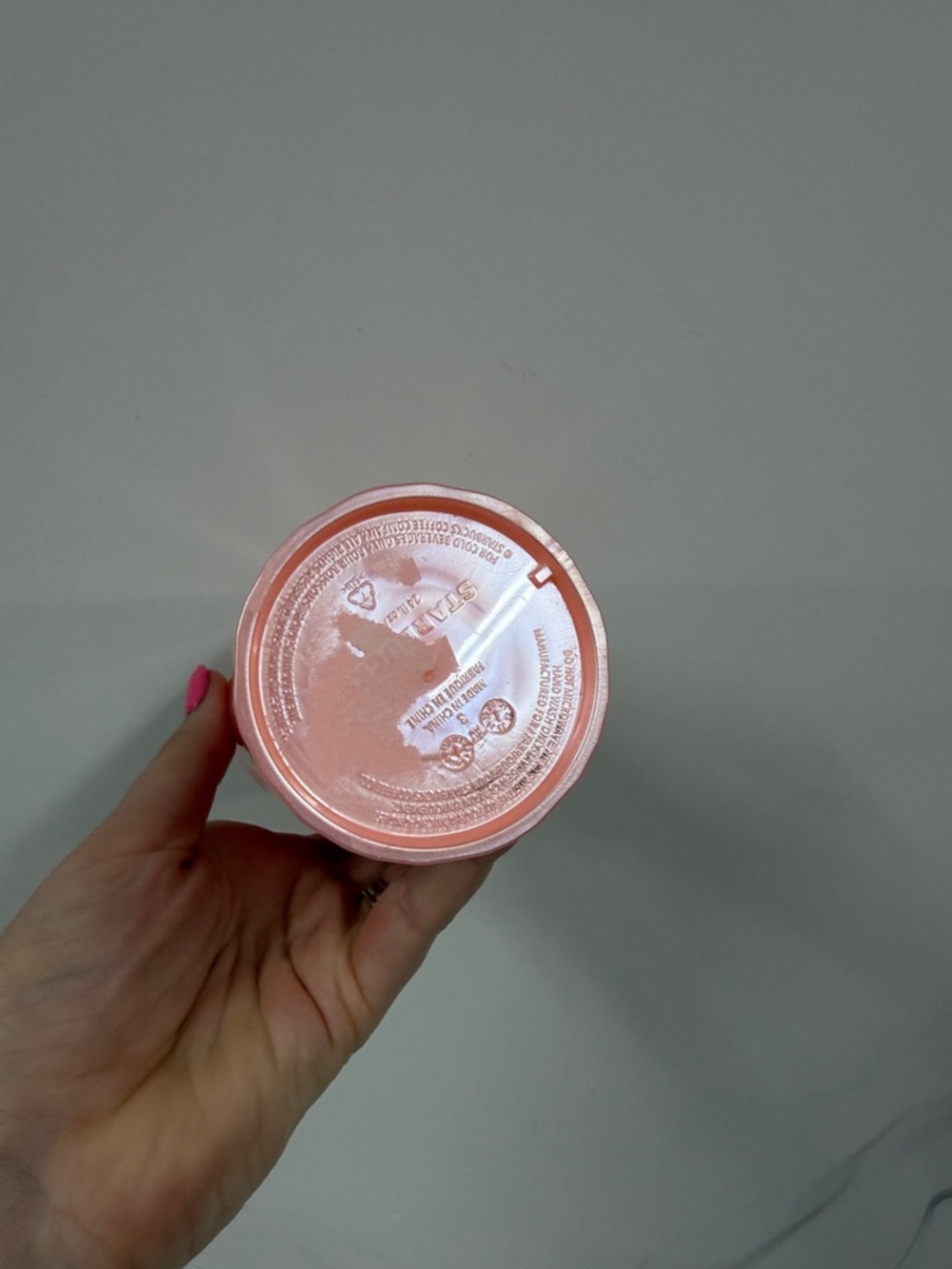 Starbucks 2021 Pink Kaleidoscope Diamond Dome Tumbler. No straw - Picture 3 of 5